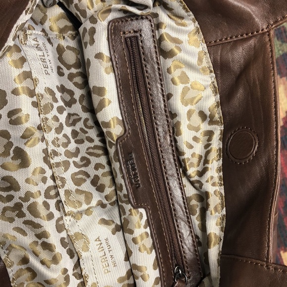 Perlina Bags Perlina New York Leather Satchel Poshmark